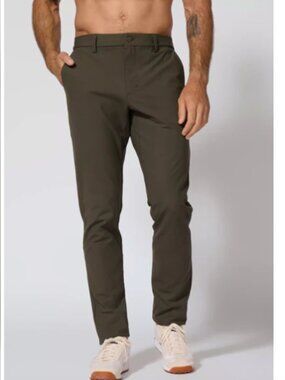 MPG Limitless Five Pocket Fly Front Pant 33 x 34 - Dark Leaf